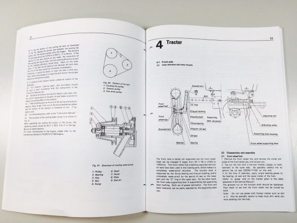 Kubota L260 Tractor Service Repair Manual Parts Catalog Shop Set Workshop - Image 10