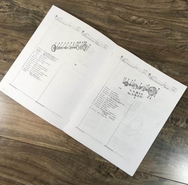 International Dv550B 8 Cylinder Diesel Engine Parts Manual Catalog Book Assembly - Image 4