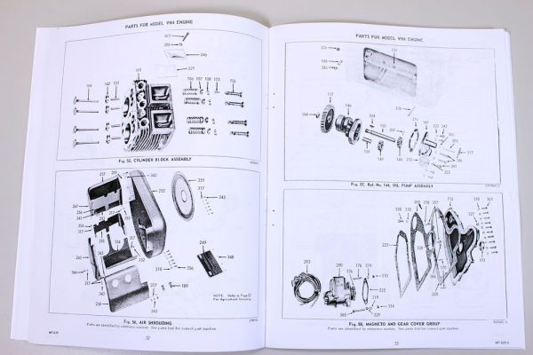 Wisconsin Vh4 Vh4D Engine Service Repair Instruction Operators Parts Manual Book - Image 6