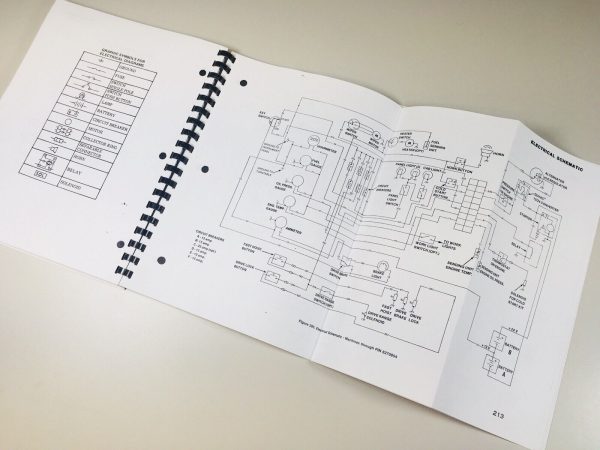 Drott Case 40D Crawler Excavator Service Manual Parts Catalog Operators Set - Image 7