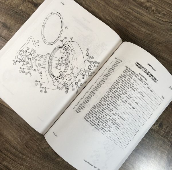 Case W36 Wheel Loader Operators Manual Parts Catalog Set P.I.N 17754000 & After - Image 7