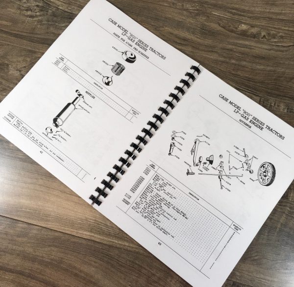 Case 900 Series Diesel & LP Gas AG Tractor Parts Manual Catalog Book Assembly - Image 6