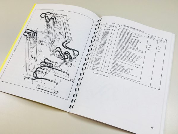 Mustang 440 Skidsteer Loader Parts Manual Catalog Exploded Views Numbers - Image 4