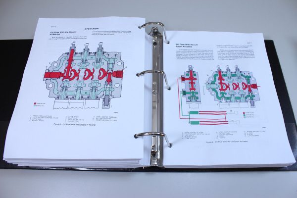 Case 780B Ck Tractor Loader Backhoe Service Repair Manual Parts Catalog Shop Set - Image 10