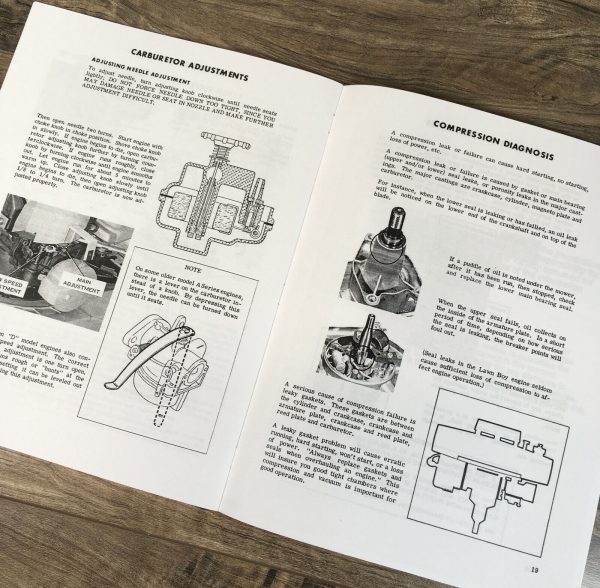 Lawn Boy Power Equipment Lawn Mower Diagnosis & Trouble Shooting Manual - Image 5