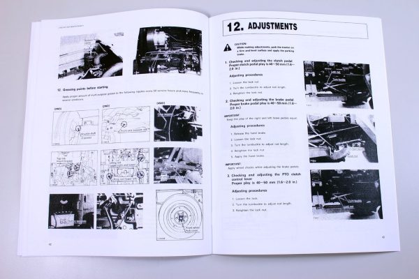 Kubota M7030 M8030 Operators Owners Manual Diesel Maintenance Specifications - Image 8