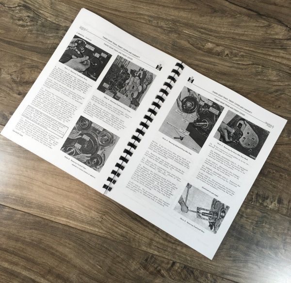 International TD25-B & TD-30 Crawler Tractor Service Manual Set Repair Shop Book - Image 11