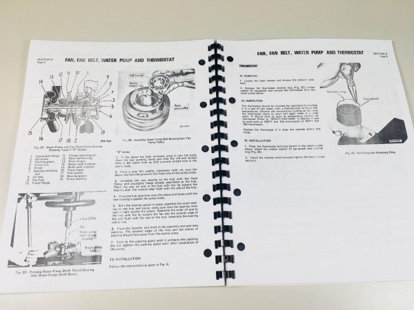 International C164 C169 C175 Gas Engine Service Repair Shop Manual Overhaul Book - Image 7