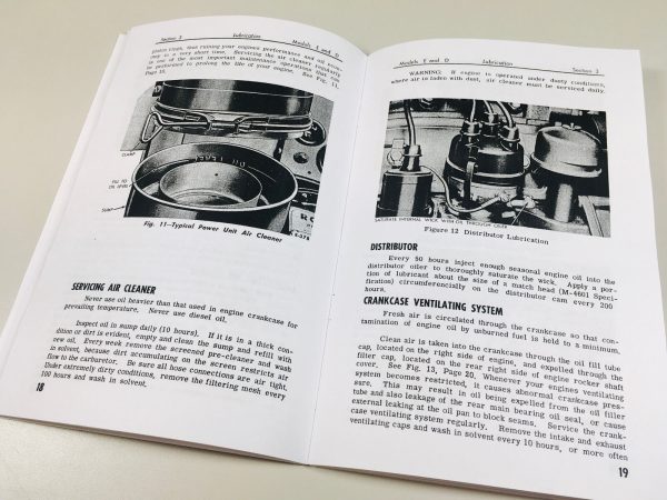 Ford E134 D172 Industrial Engines & Power Units Owners Operators Manual 4 Cyl - Image 6