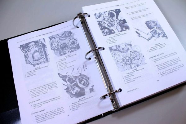 Ford 340 445 Tractor Service Parts Operators Manual Owners Repair Set Shop Book - Image 7