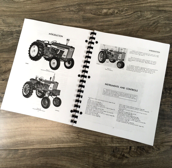 Farmall 504 Tractor Operators Manual Owners Book Maintenance Book ALL Versions - Image 3