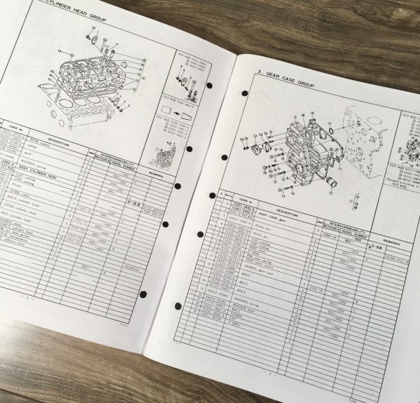 Kubota L295F-P L295Dt-P Tractor Parts Manual Catalog Book Assembly Schematics - Image 4