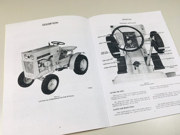 International Cub Cadet 70 100 Lawn Garden Tractor Operators Owners Manual Mower - Image 4