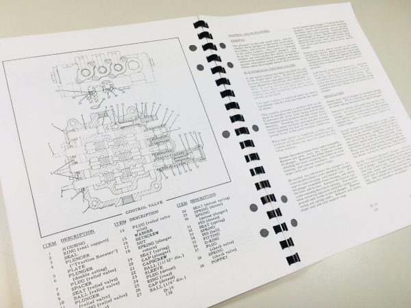 Allis Chalmers D19 Tractor Service Repair Manual Parts Catalog Shop Set - Image 7