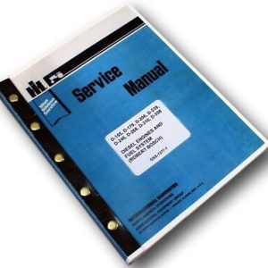 International Farmall 674 Tractor Diesel Engines Service Repair Shop Manual Pump