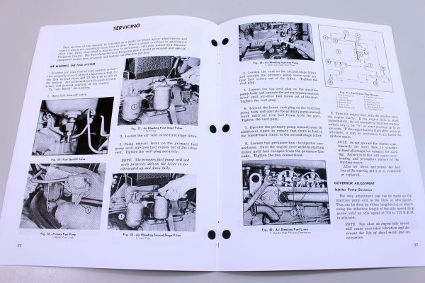 Massey Ferguson Mf 203 205 Tractor Owners Operators Manual Book Maintenance - Image 7