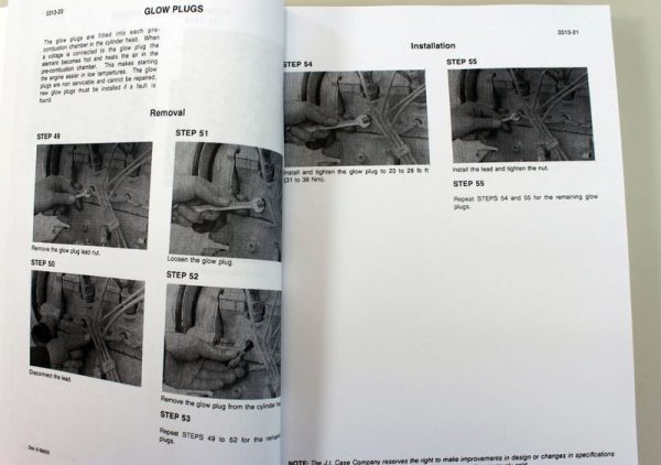 Case 1835C Uni-Loader Skid Steer Service Repair Shop Manual Technical Book New - Image 7