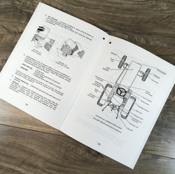 David Brown Case 885 Tractor Manual Parts Catalog Operators Owners Set Book - Image 7