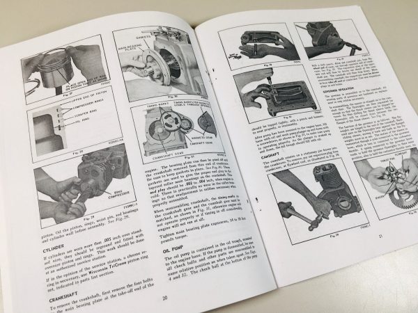 Wisconsin Acn Bkn Engine Service Repair Instruction Operators Parts Manual Book - Image 6