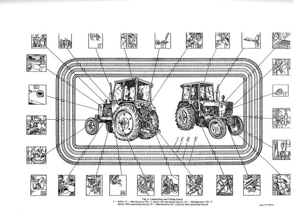 Belarus 611 Diesel Tractor Operators Manual Owners Book Maintenance Adjustments - Image 4