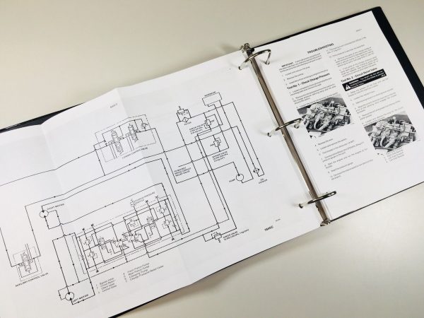 Case 1845C Uni-Loader Skid Steer Service Repair Shop Parts Operators Manual Book - Image 11