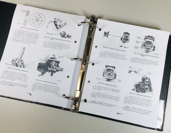 Farmall International 2856 Tractor Service Manual Repair Technical Book Overhaul - Image 8
