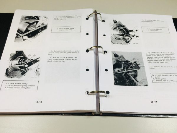 International 1486 1586 Hydro-186 Tractor Chassis Service Manual Shop Repair - Image 12