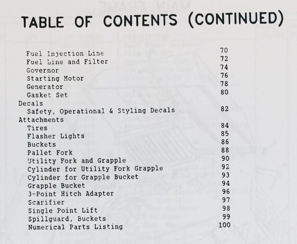 Mustang 930A Skidsteer Loader Parts Manual Catalog Exploded Views Numbers - Image 3