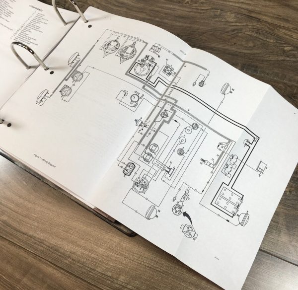 Case 1450B 1455B Crawler Service Manual Parts Catalog Operators Owners Set - Image 11