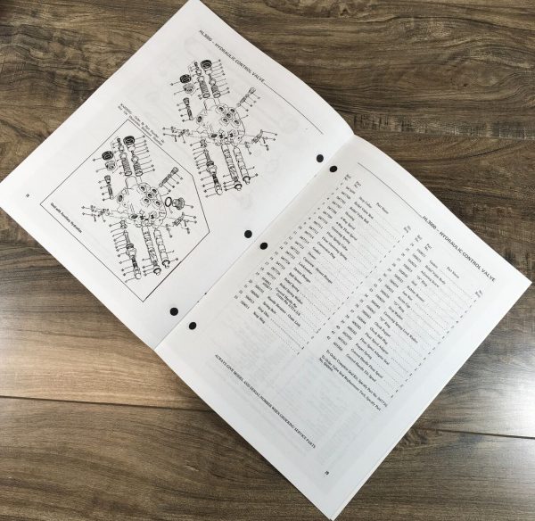 Gehl 3000 HL3000 Skid Steer Loader Parts Operators Manual Set Owners Catalog - Image 8