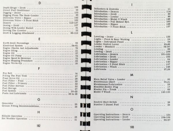 Case 350 Crawler Tractor Operators Parts Manual Catalog Owners Set Book - Image 5