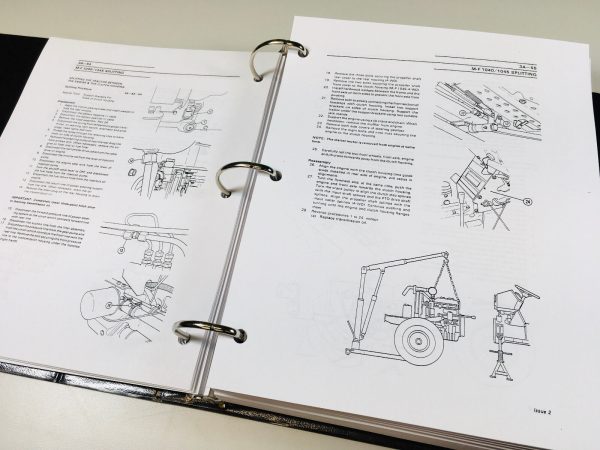 Massey Ferguson 1000 Series 1010 1020 1030 1035 1040 1045 Tractor Service Manual - Image 5