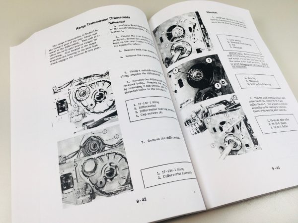 International Hydro 186 Tractor Service Repair Shop Manual Parts Catalog Oh Set - Image 7