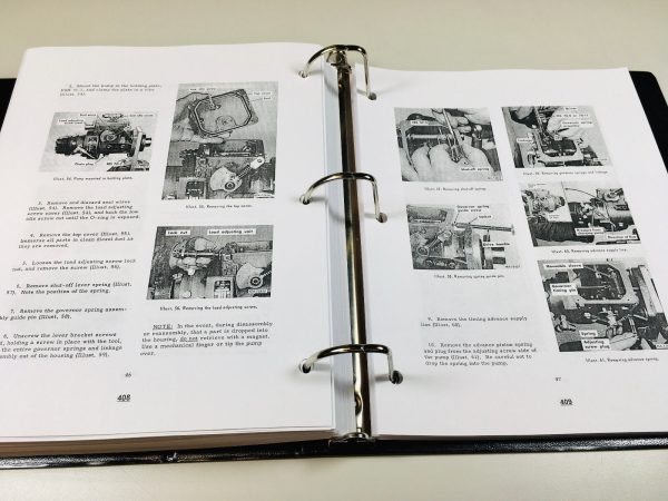 International Farmall 1206 1256 Diesel Tractor Service Repair Shop Manual - Image 12
