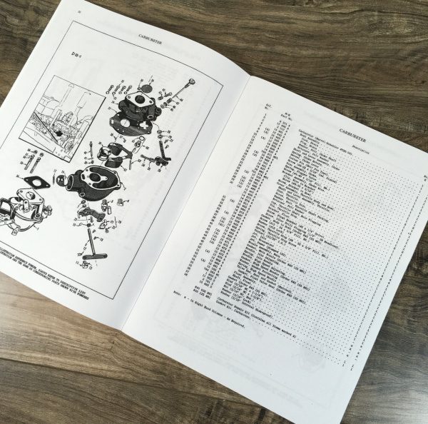 Massey Harris Mustang Tractor Parts Repair Manual Catalog Assembly S/N 1001 & Up - Image 8