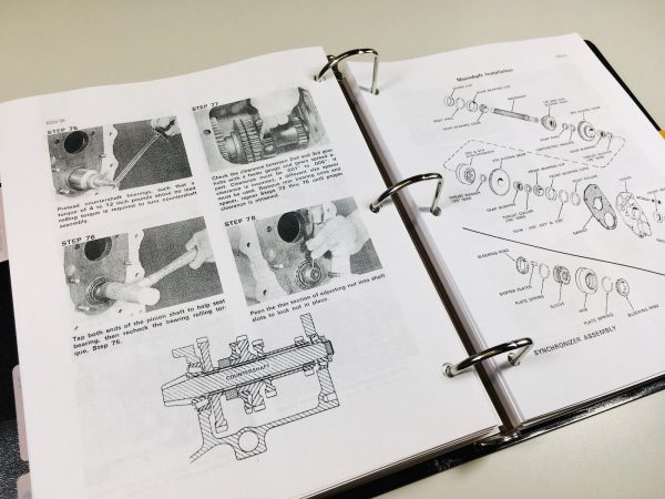 Case 480C Tractor Loader Backhoe Service Shop Manual - Image 9