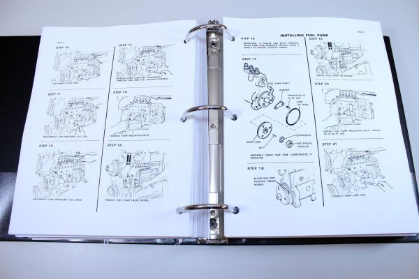 Case W14 W14H W14Fl Wheel Pay Loader Service Technical Manual Repair Shop Binder - Image 6