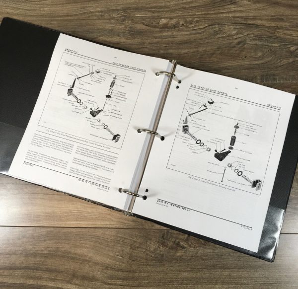 Oliver 1650 1655 White 2-78 4-78 Tractor Service Manual Repair Shop Technical - Image 4