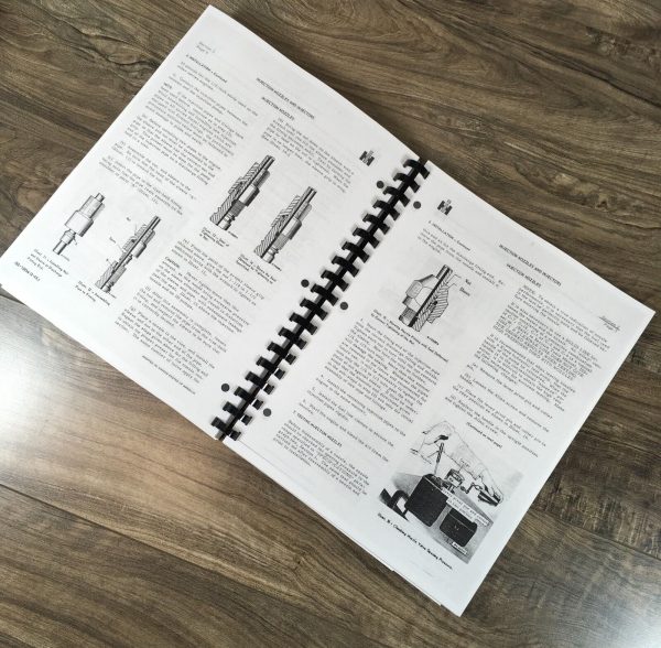 International 16 525 554 24 1091 Diesel Engine Fuel Injection Service Manual Set - Image 10