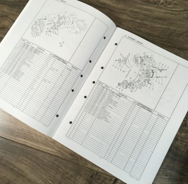 Kubota L285 Tractor Parts Manual Catalog Book Assembly Schematics Exploded Views - Image 6