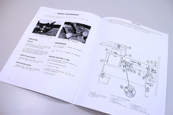 Massey Ferguson Mf 22 Pto Bale Thrower Operators Manual Assembly Pre-Delivery - Image 4