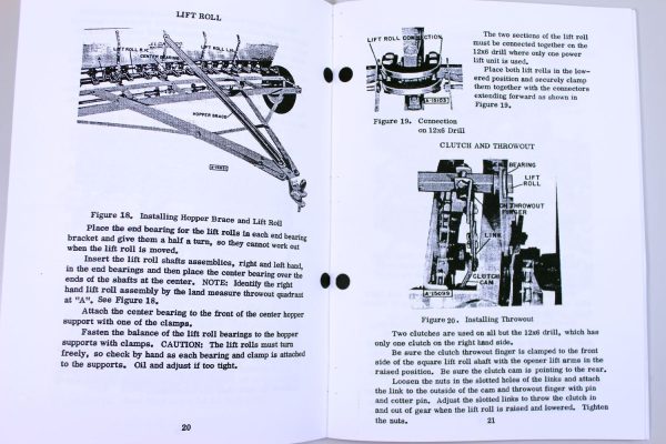 Case D Series Plain Grain Drill Owners Operators Manual Book Maintenance - Image 5