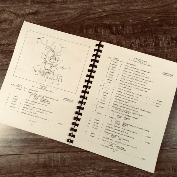 Allis Chalmers D14 Tractor Parts Catalog Manual Exploded Views Numbers - Image 3