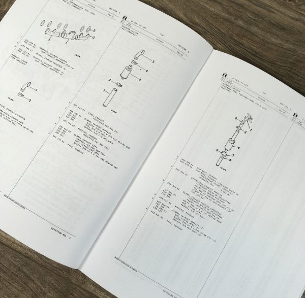 International Dt-407 Diesel Engine Only For 915 Combine Service Parts Manual Set - Image 11