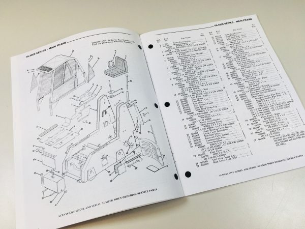 Gehl 4000 Hl4300 Hl4500 Hl4600 Hl4700 Skid Steer Loader Service Parts Manual - Image 3