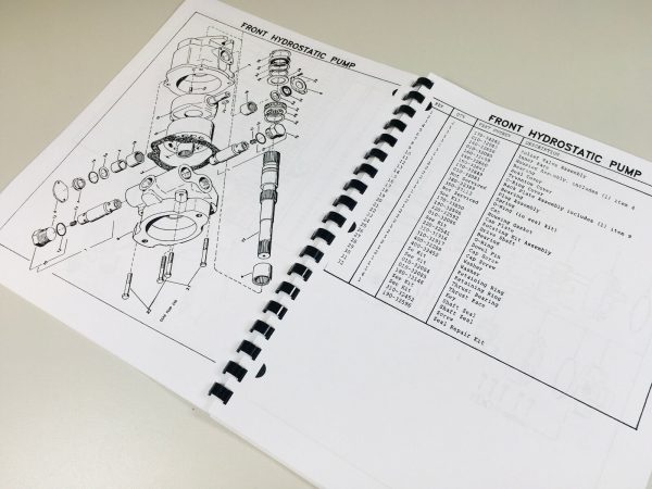 Mustang 930A Skidsteer Loader Parts Manual Catalog Exploded Views Numbers - Image 6