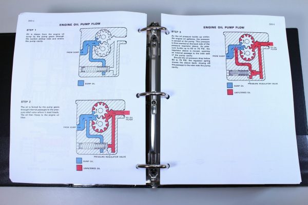 Case 450B Crawler Loader Bull Dozer Service Repair Manual Technical Shop Binder - Image 7