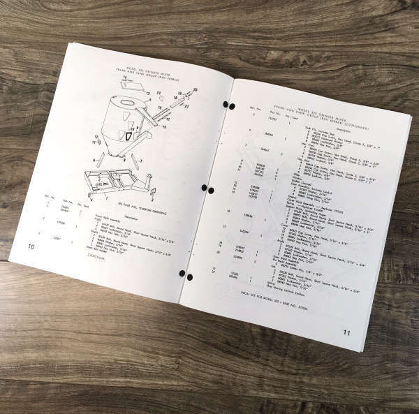 New Holland 353 Grinder Mixer Parts Manual Catalog Book Assembly Schematic - Image 4