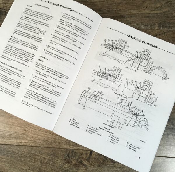 Ford Series 764 Backhoe Service Manual Repair Shop Technical Book Workshop - Image 7