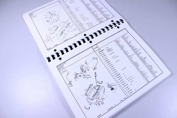 Massey Ferguson 231 Tractor Parts Catalog Manual Book Assembly Numbers - Image 2